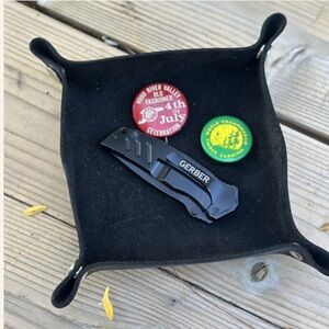 Hand Crafted Leather Tray